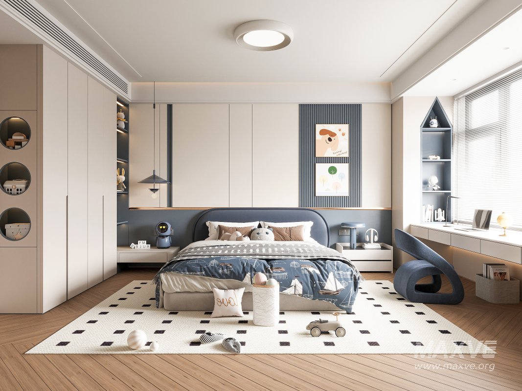 modern bedroom - Image 1