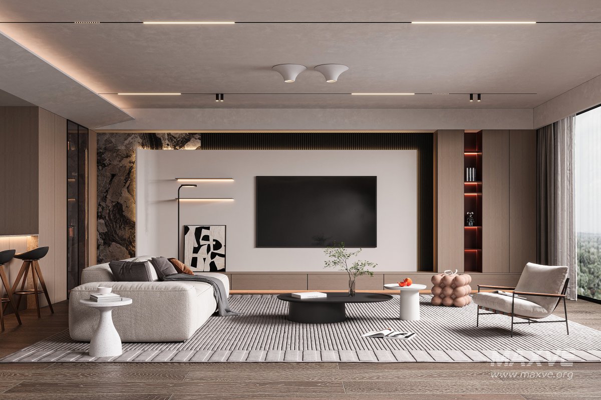 Modern living room - Image 1