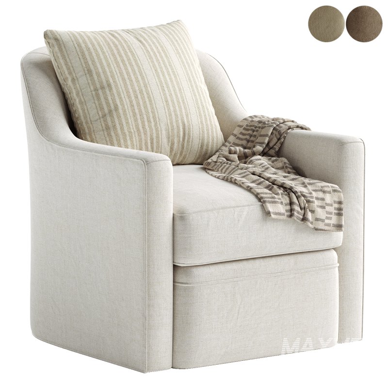 Mollie Swivel Chair - Image 4