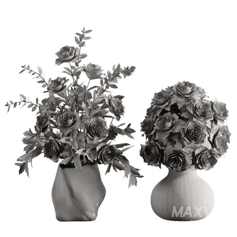 Bouquet of flowers set 007 - Image 3