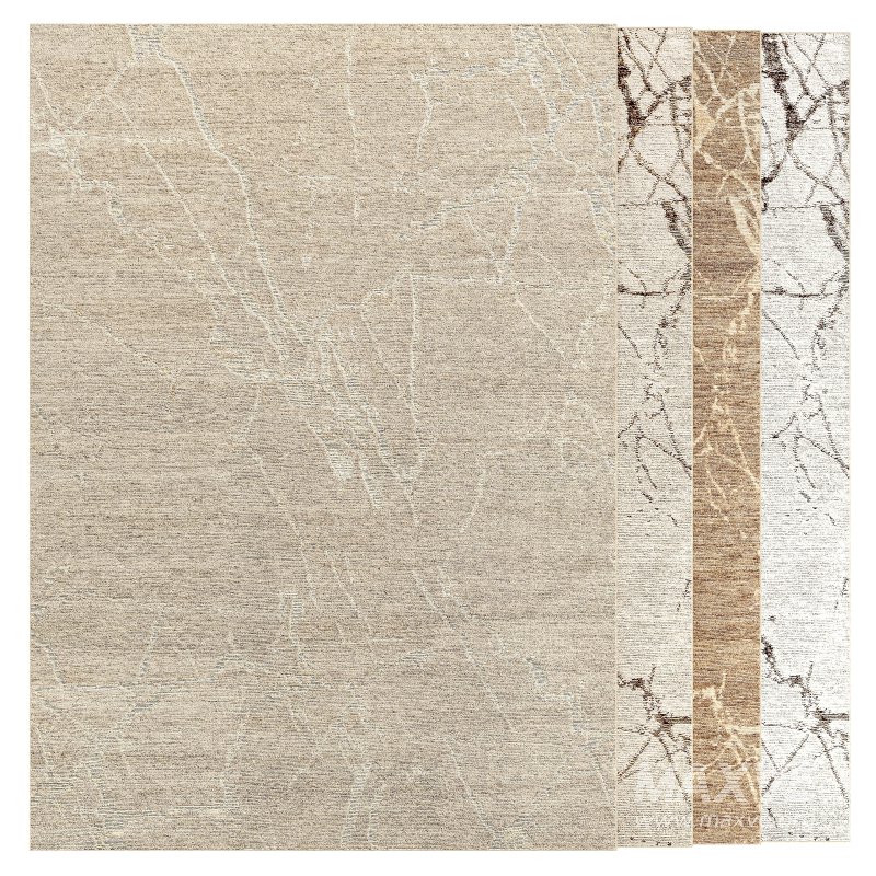 Lakshmi Wool Rug Set 01-RH - Image 3