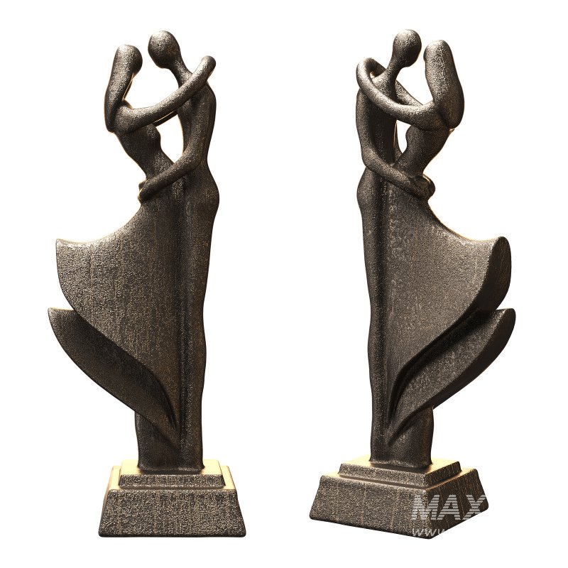 Abstract wedding statue - Image 1