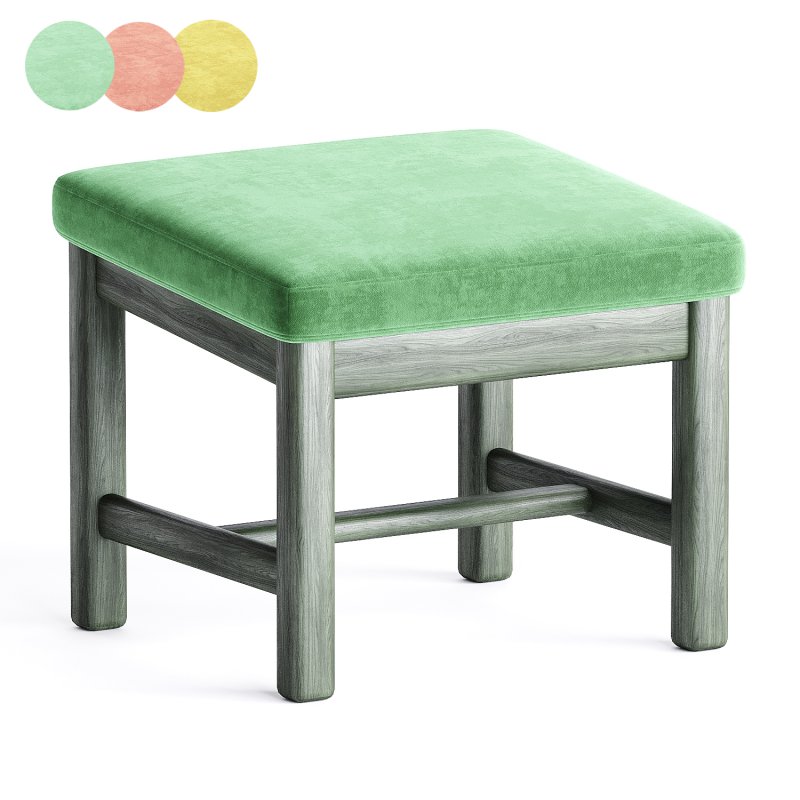 pouf green 5 - Image 4