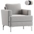 Upholstered Club Chair - Thumbnail 4