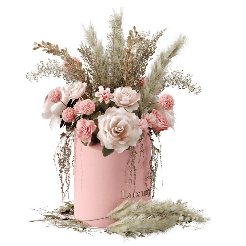 Bouquet of flowers set 010 - Image 4