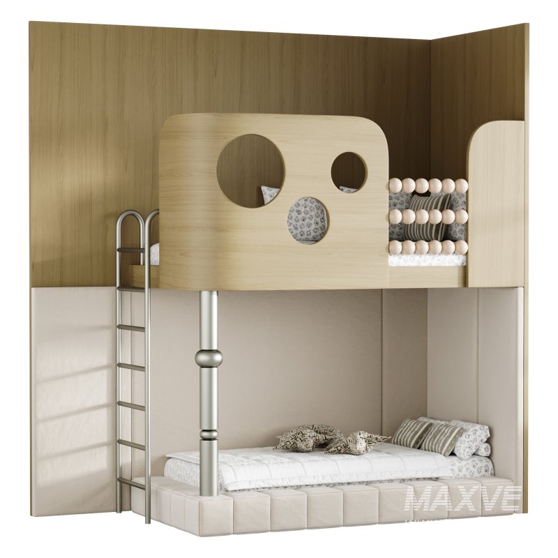 Bunk bed for kids 0010 - Image 1