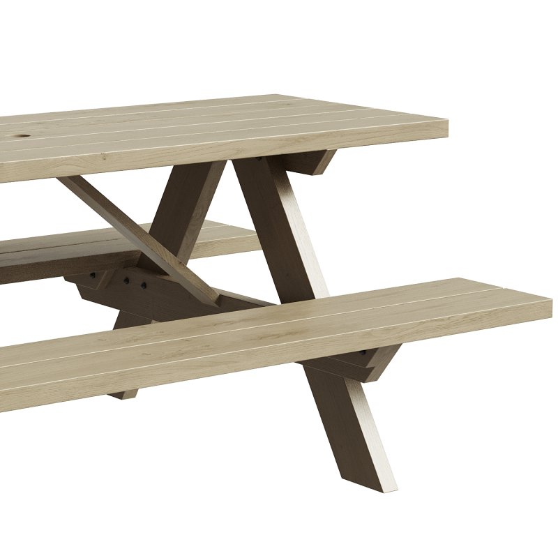 Traditional Picnic Table - Image 5