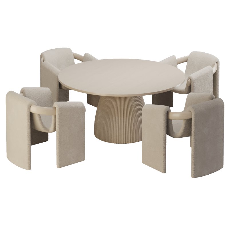 Dinning chair and table311 - Image 3
