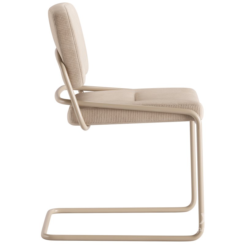 Cantilever chair Don in corduroy - Image 1
