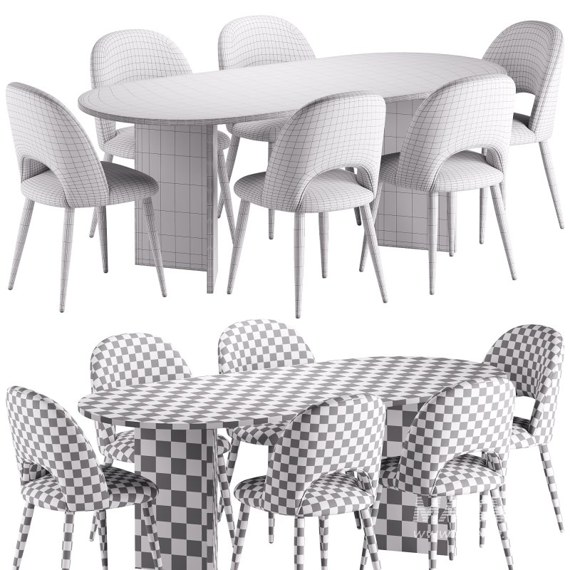 Rachel Dining Chair and Toni Dining Table - Image 8