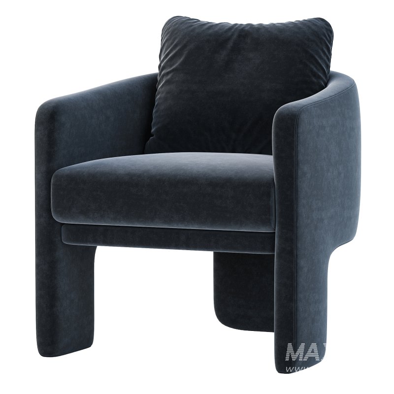 Efren Fabric Armchair - Image 3