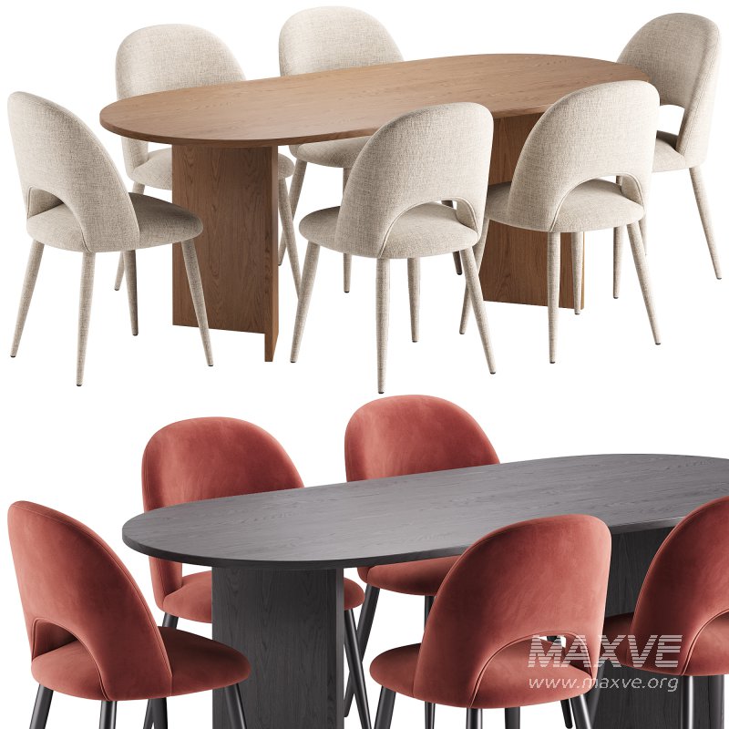 Rachel Dining Chair and Toni Dining Table - Image 4