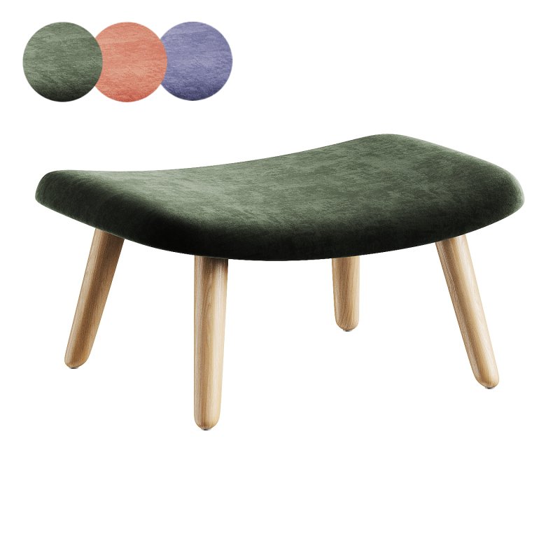 green pouf 2 - Image 1