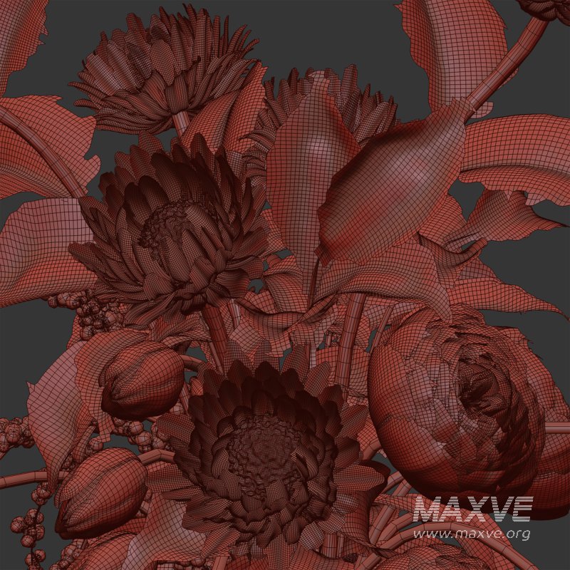 Sun and Silk Floral Scene Set49 - Image 5