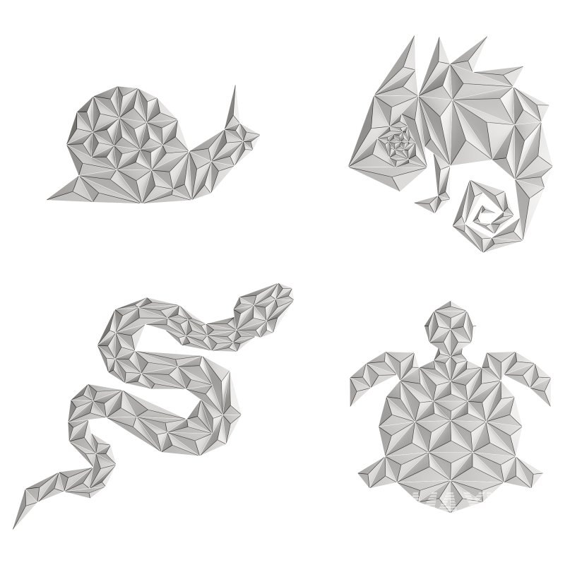 Paper art work 11 PBR - Image 7