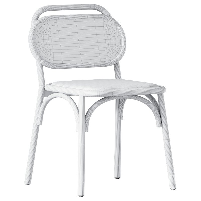 Doriane solid oak chair - Image 3