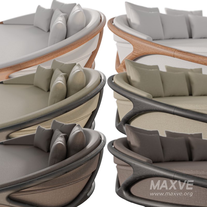 MORPHO Solis outdoor daybed - Image 3