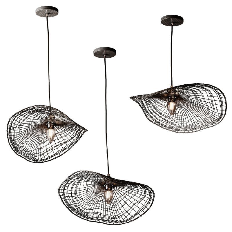 Boho Hand-woven Rattan Chandelier Decorative Pendant Light - Image 3