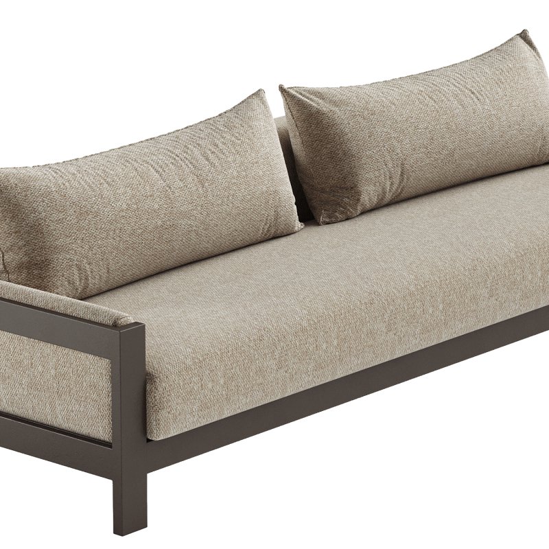 Chapman Outdoor Metal Sofa - Image 7