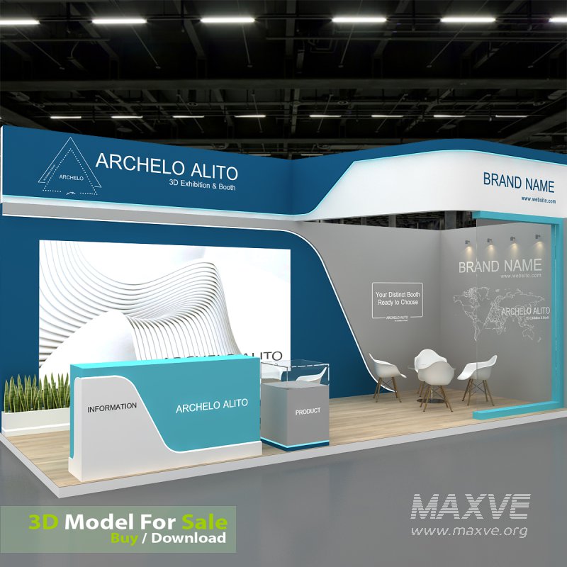 3d booth stand - Image 1
