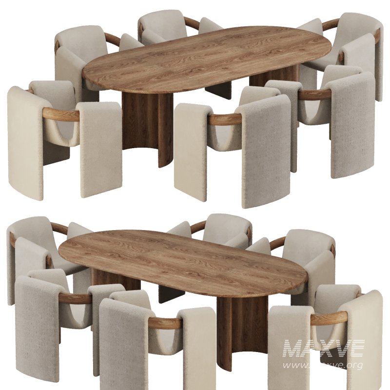 Dinning chair and table310 - Image 1