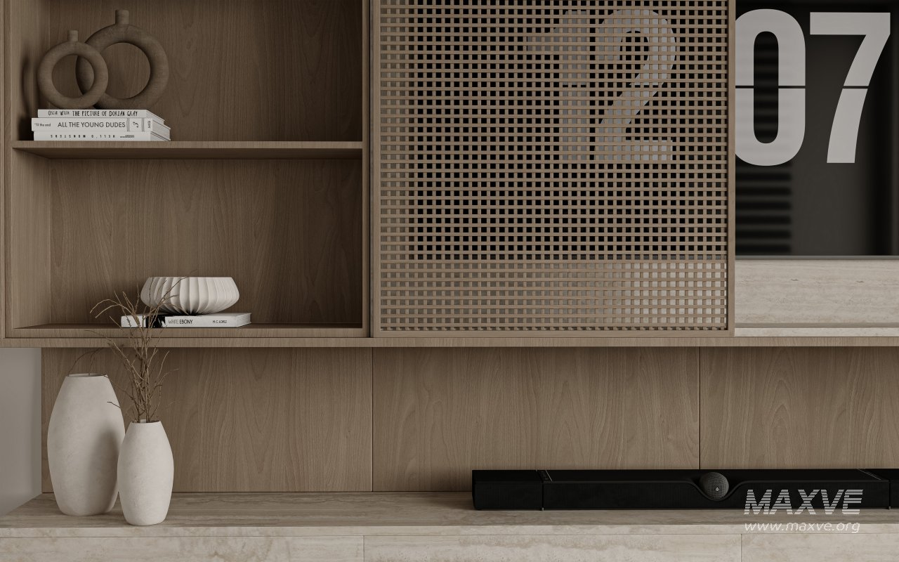 TV Wall-Set 04 - Image 1