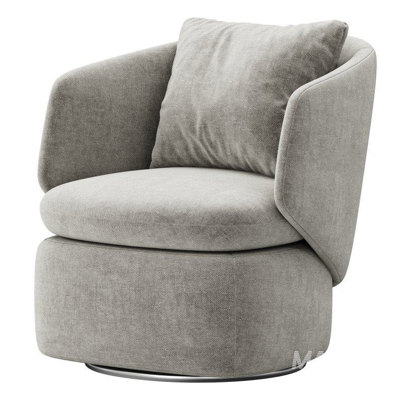 Crescent Swivel Chair By westelm - Image 6
