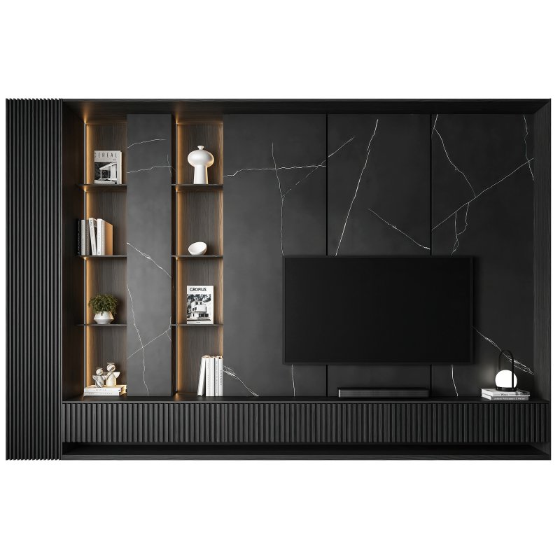 tv wall set 28 - Image 1