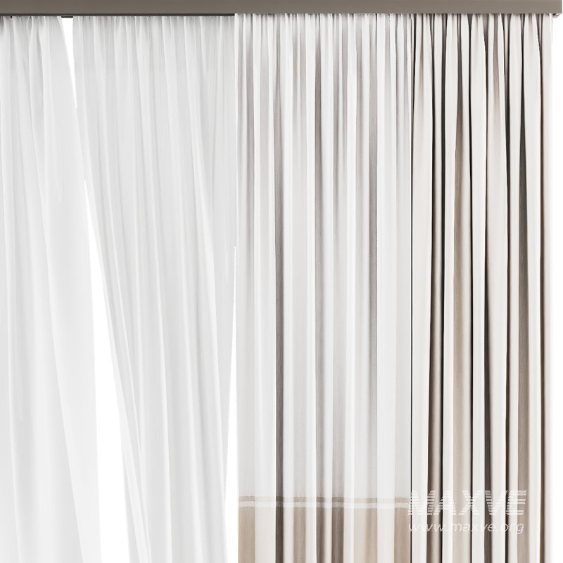 Silk and Cotton Curtain Set 87 - Image 2