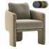 Efren Fabric Armchair - Thumbnail 2