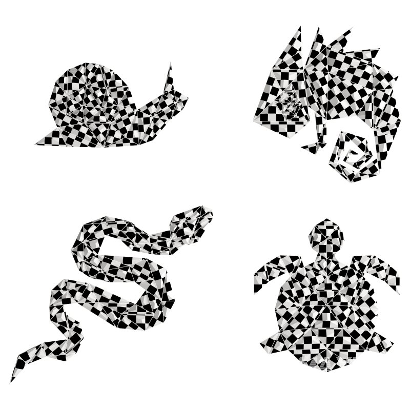 Paper art work 11 PBR - Image 6