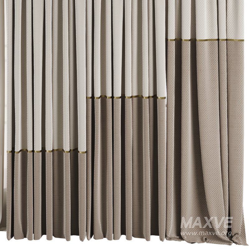 Silk and Cotton Curtain Set 85 - Image 3