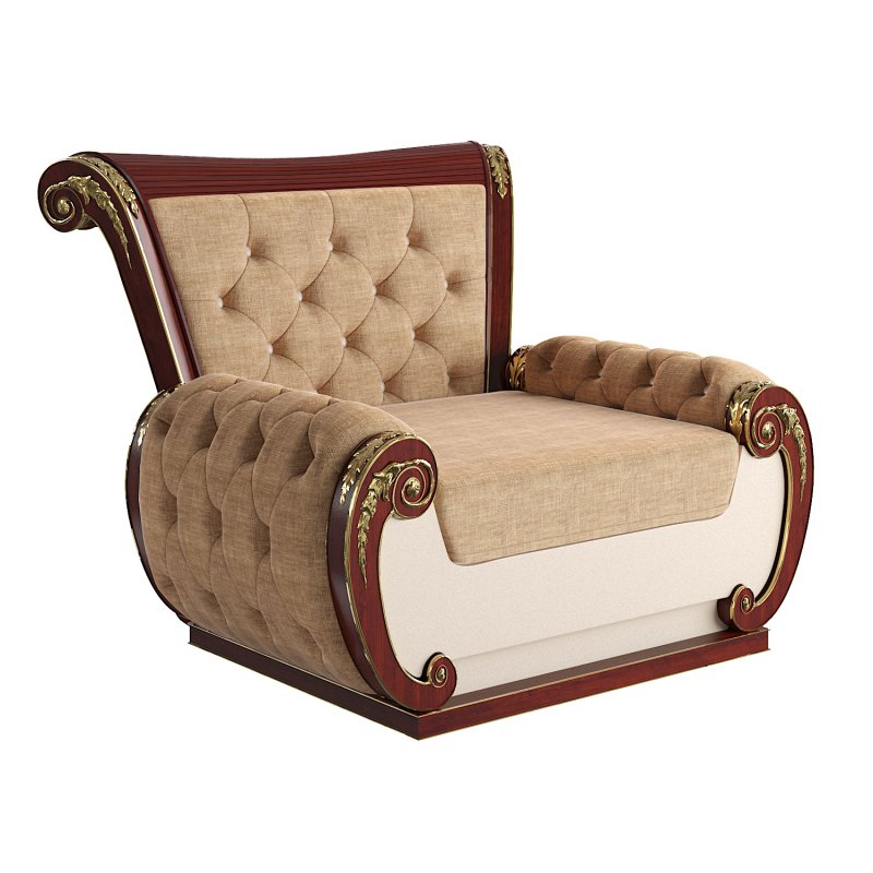 Classic Armchair Lc05-am666 - Image 1