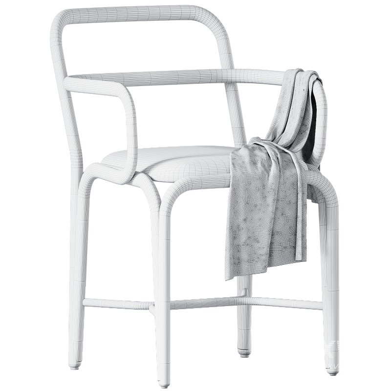 Fontal upholstered dining armchair - Image 3