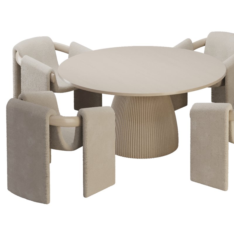 Dinning chair and table311 - Image 4