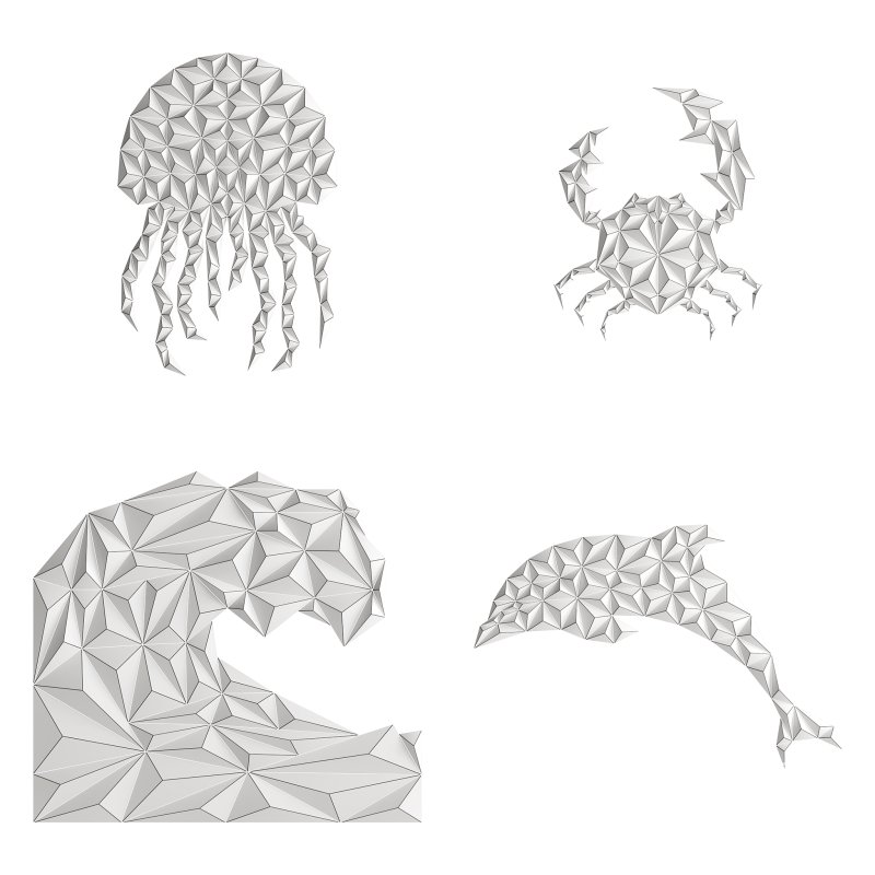 Paper art work 16 PBR - Image 6