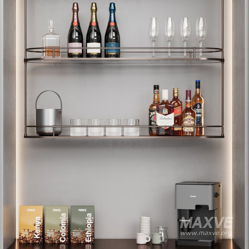 Wine cabinet 02 - Image 4