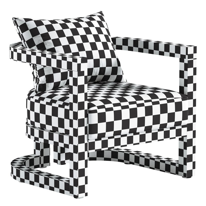 Emory Single Acacia Club Chair - Image 5