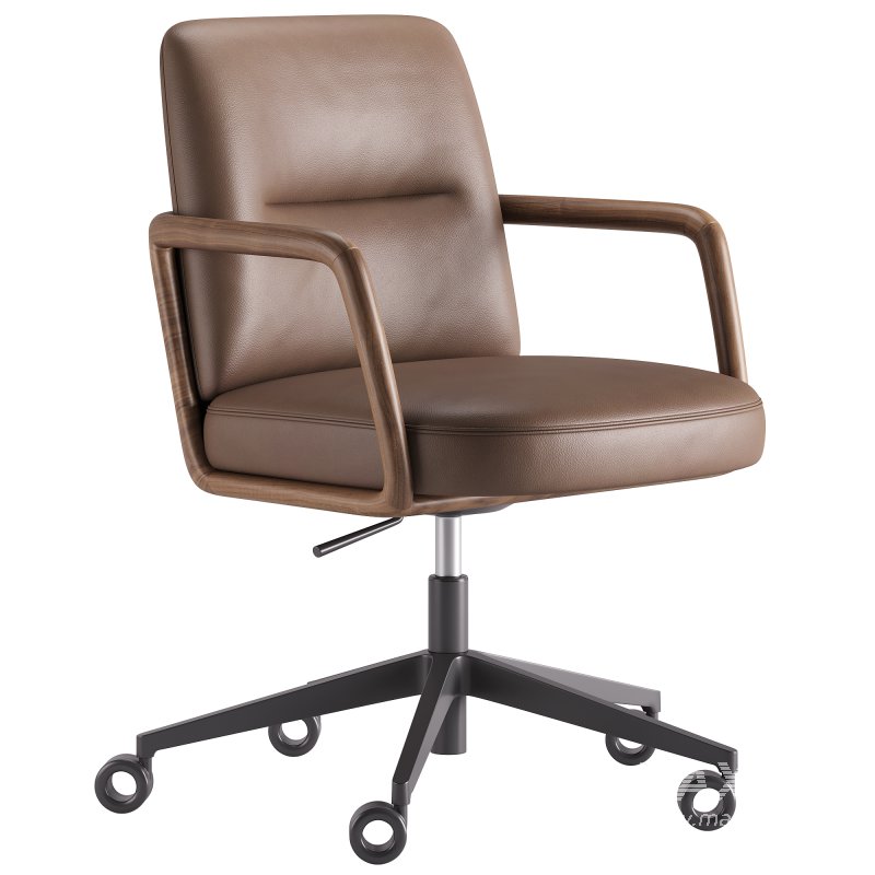 Cuna Low Back Office Chair by Porada - Image 3