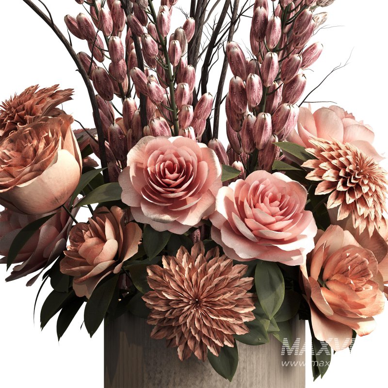 Bouquet of flowers set 002 - Image 1