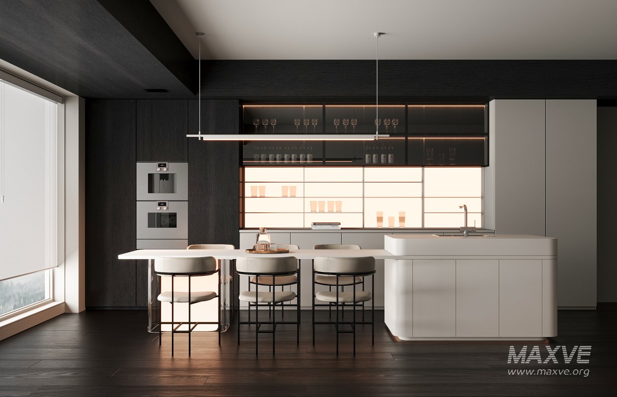 modern dining room - Image 1