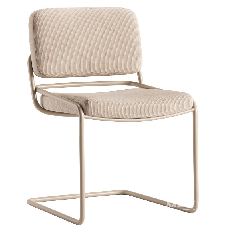 Cantilever chair Don in corduroy - Image 4