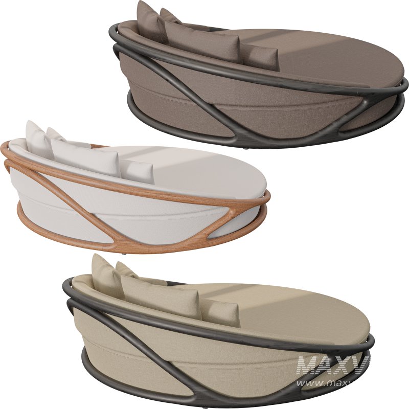 MORPHO Solis outdoor daybed - Image 5