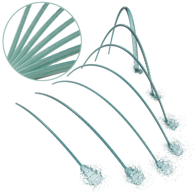 7 Arched Fountains V2 - Image 1