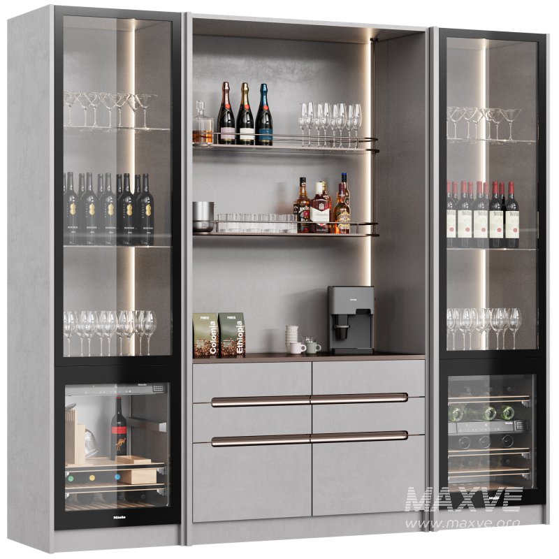 Wine cabinet 02 - Image 1