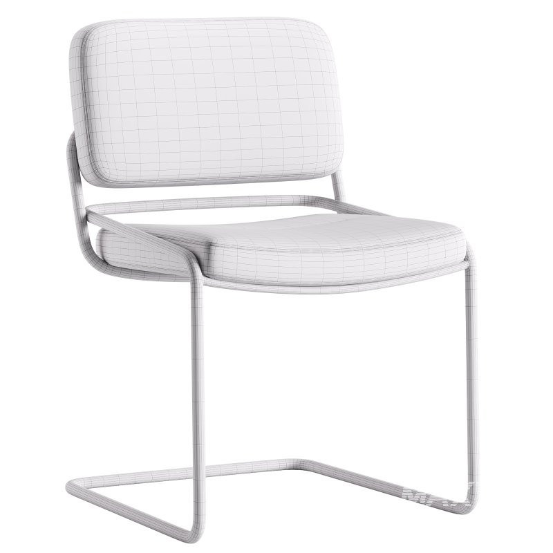 Cantilever chair Don in corduroy - Image 3