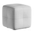 white pouf - Thumbnail 1