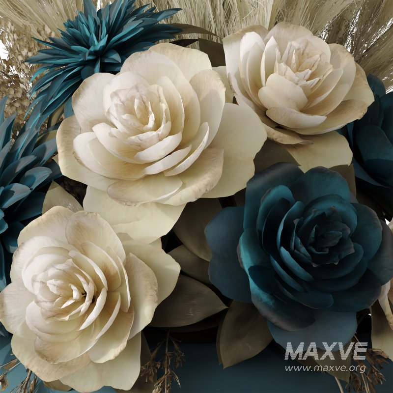 Bouquet of flowers set 09 - Image 1