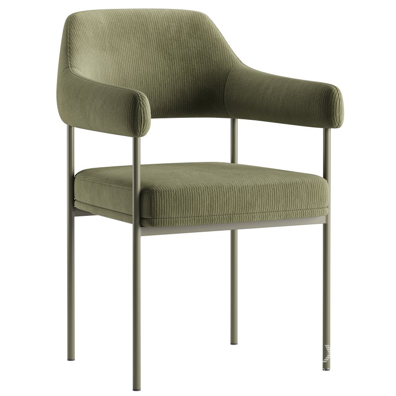 Corduroy Armchair Zoe - Image 1