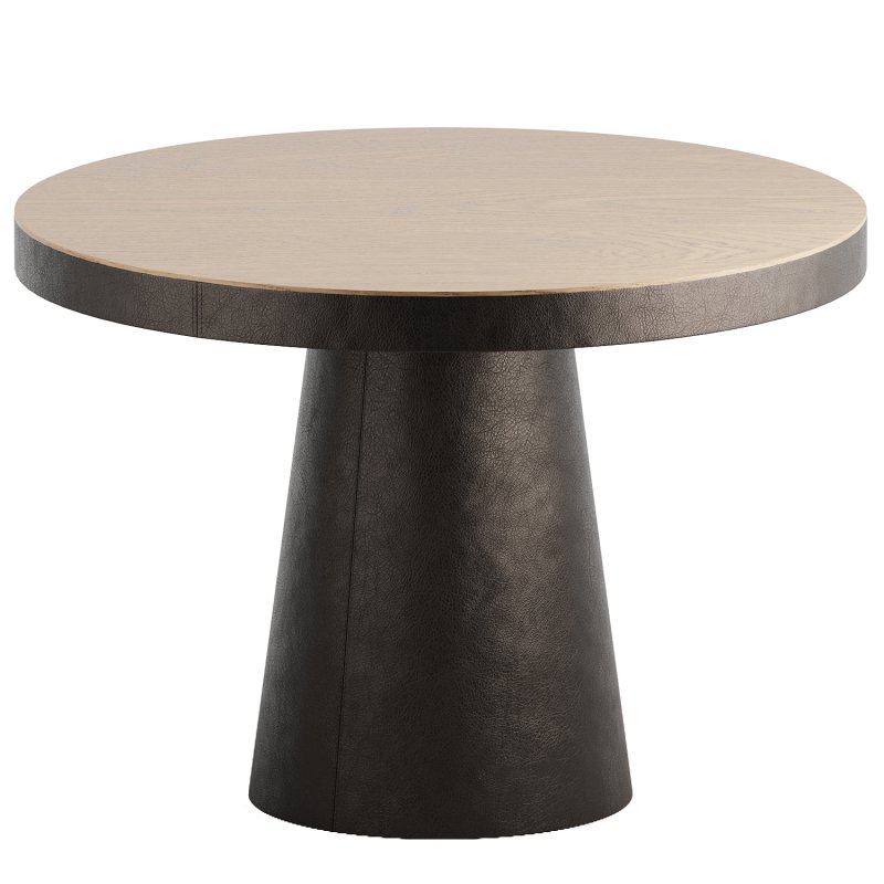 Extendable dining table LAGEN ROUND - Image 1